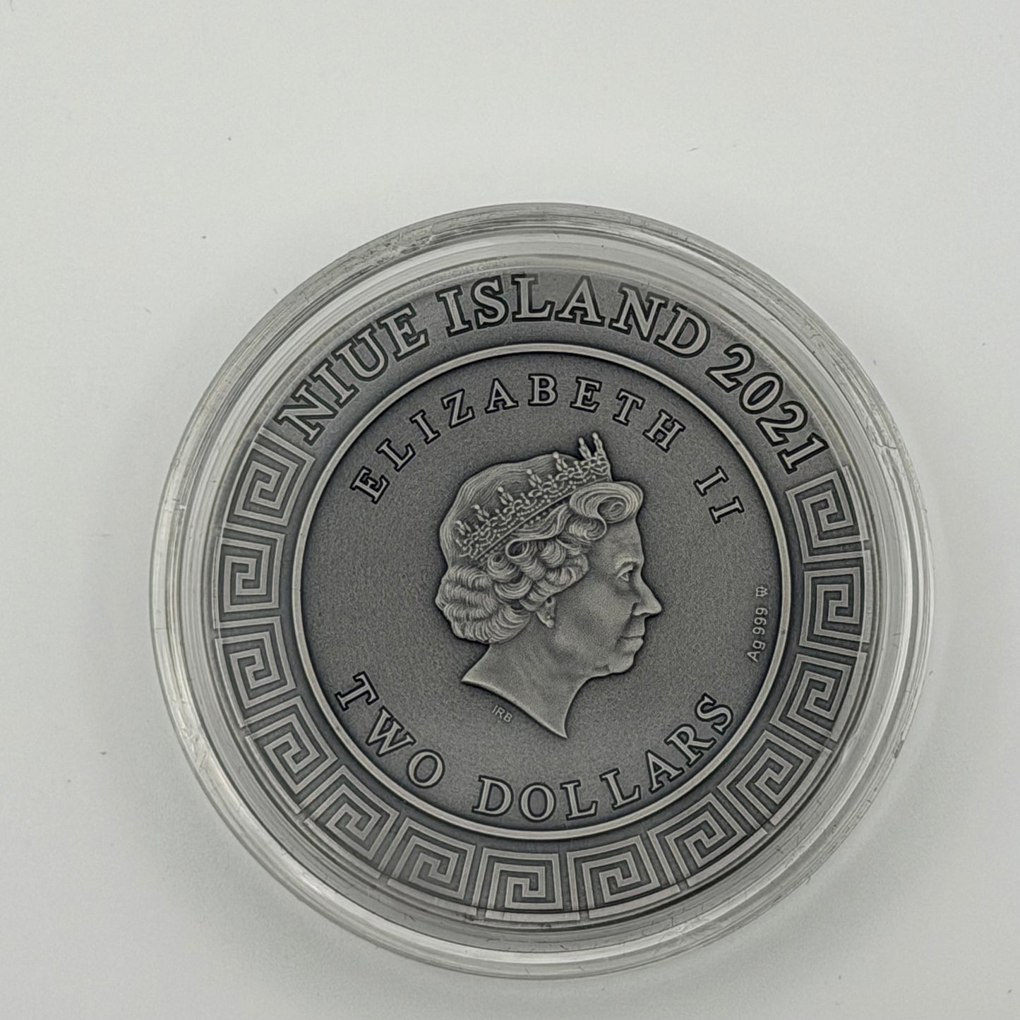 2021 Niue 2 oz Silver Heracles