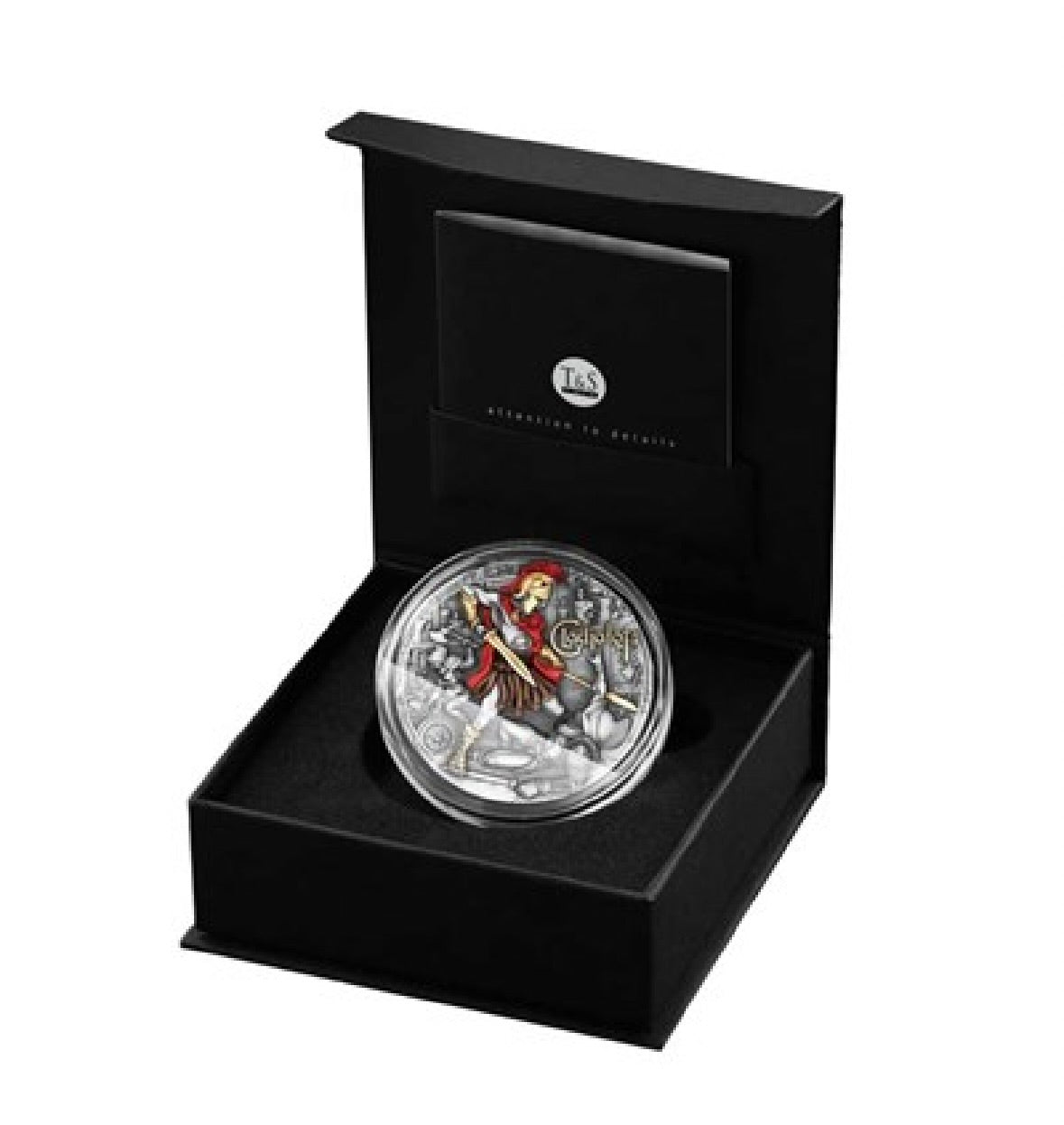 2024 Niue 2 oz Silver Gladiators Coin (Gilded)