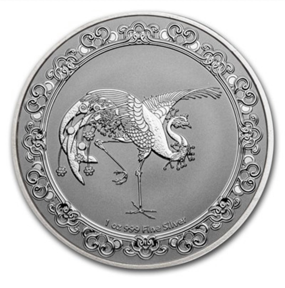 2020 Niue 1 oz Silver Celestial Animals: The Red Phoenix