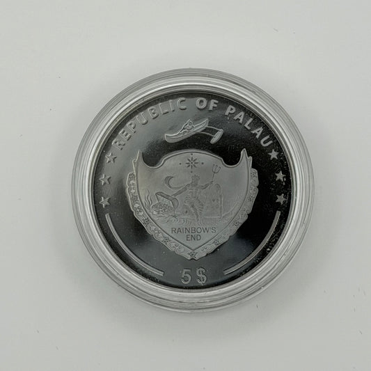 Palau 1 oz Silver Ying and Yang