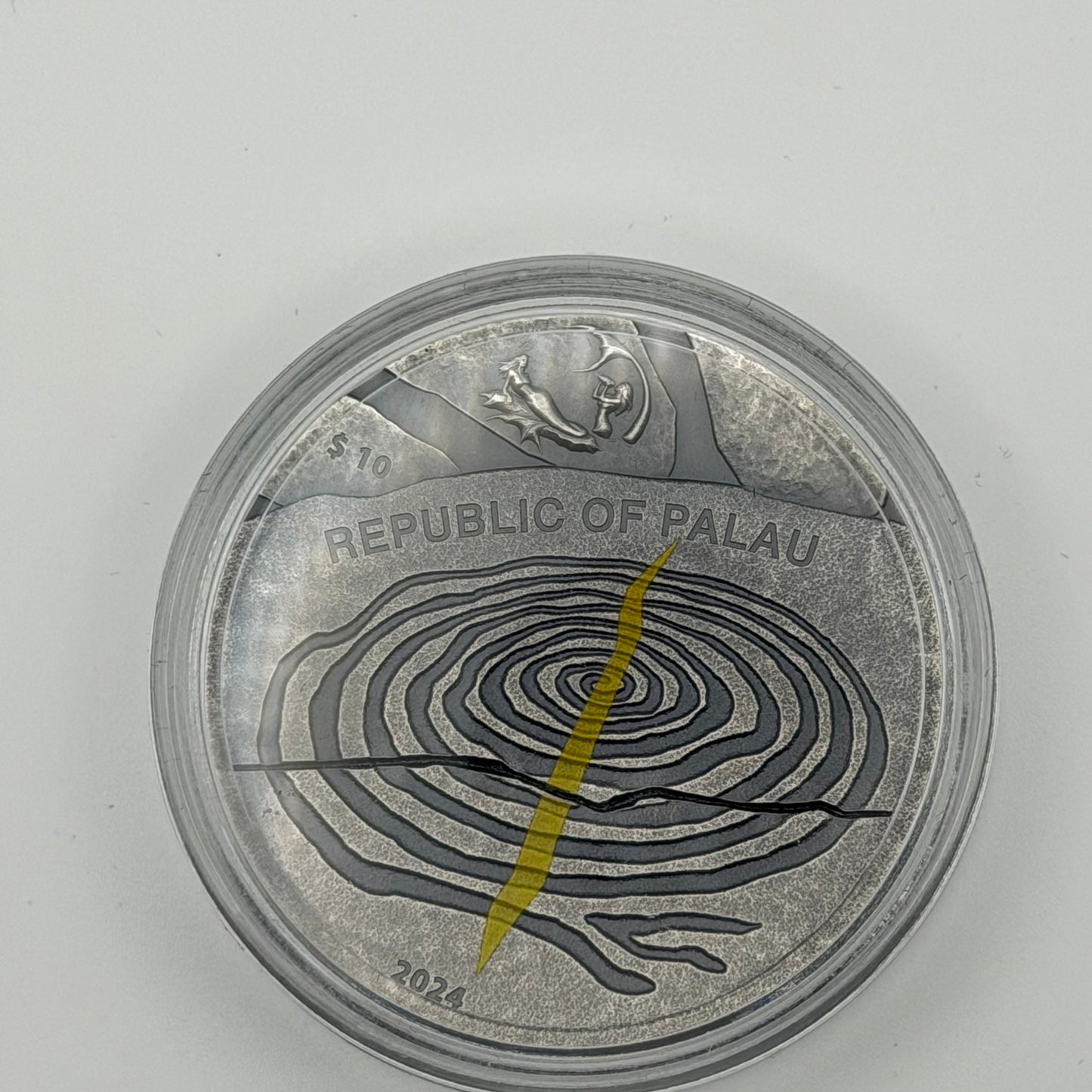 2022 Palau 2 oz Silver Sun Dagger