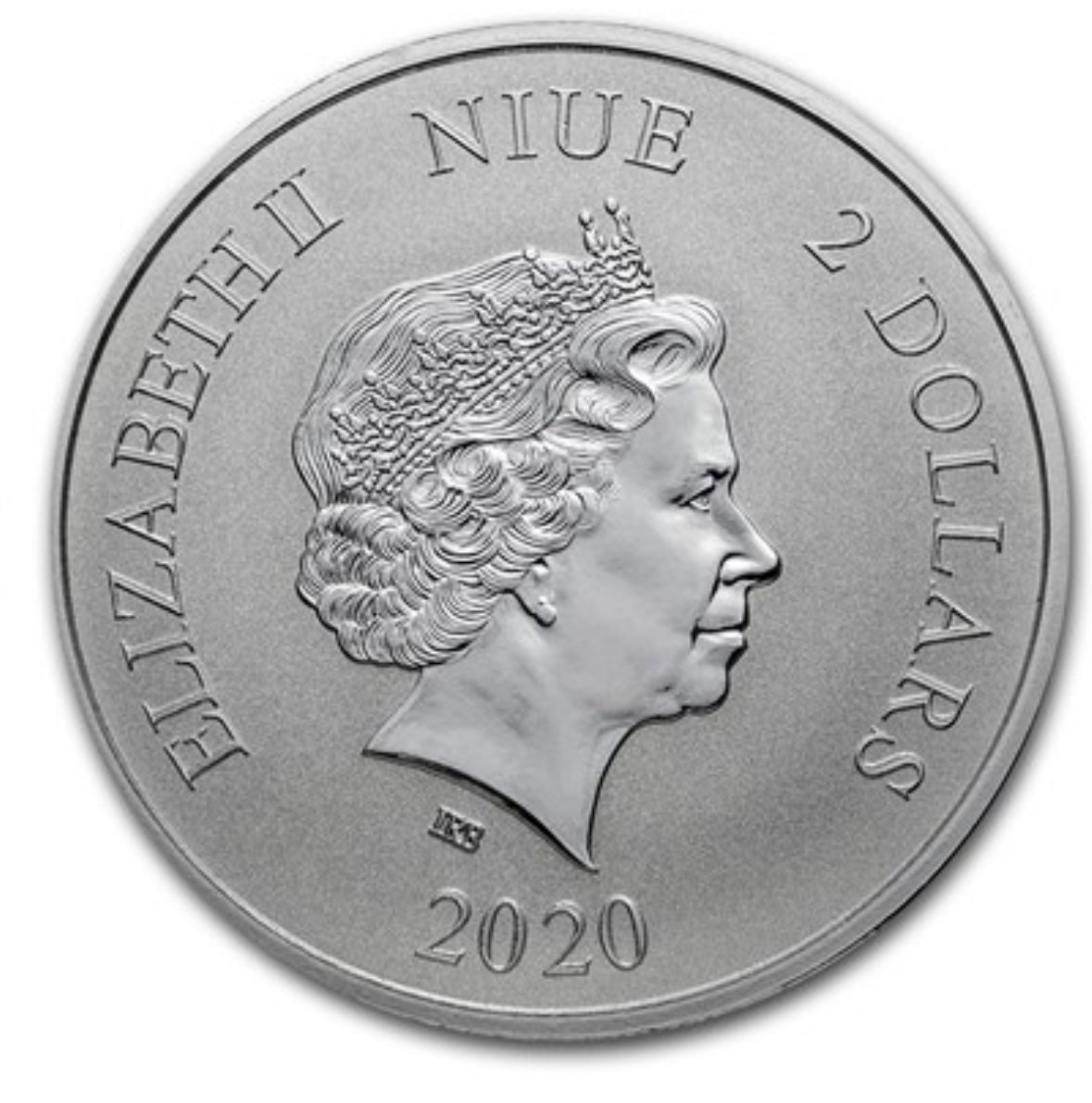 2020 Niue 1 oz Silver Celestial Animals: The Yellow Snake