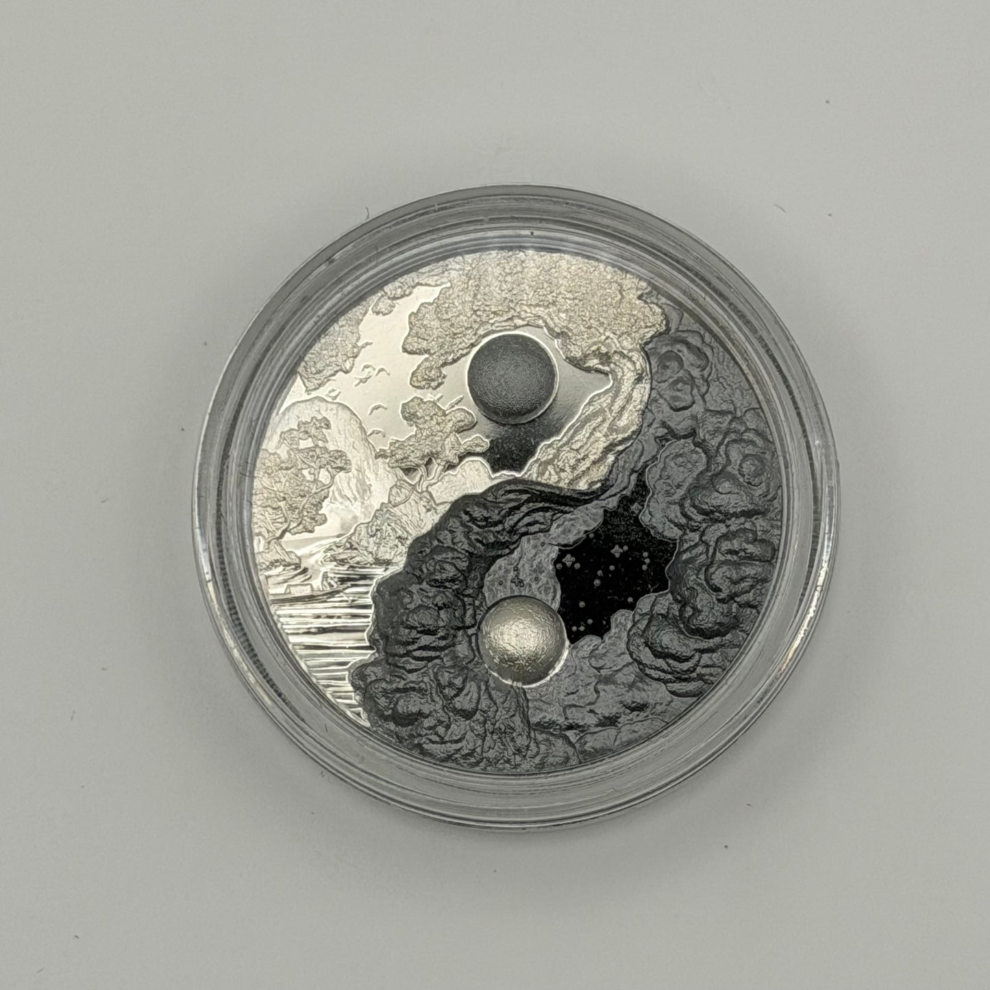 Palau 1 oz Silver Ying and Yang