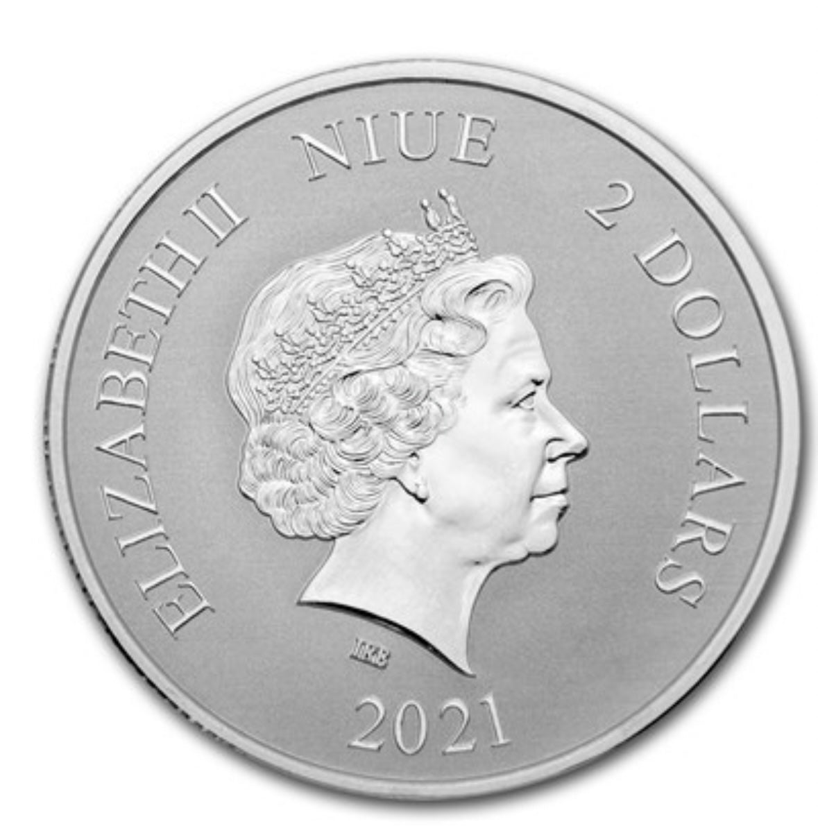 2021 Niue 1 oz Silver Creastial Animals: The Black Turtle