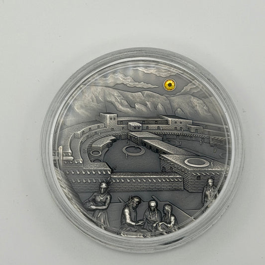 2022 Palau 2 oz Silver Sun Dagger