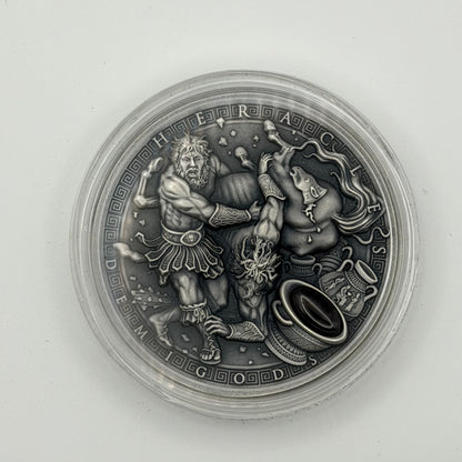 2021 Niue 2 oz Silver Heracles