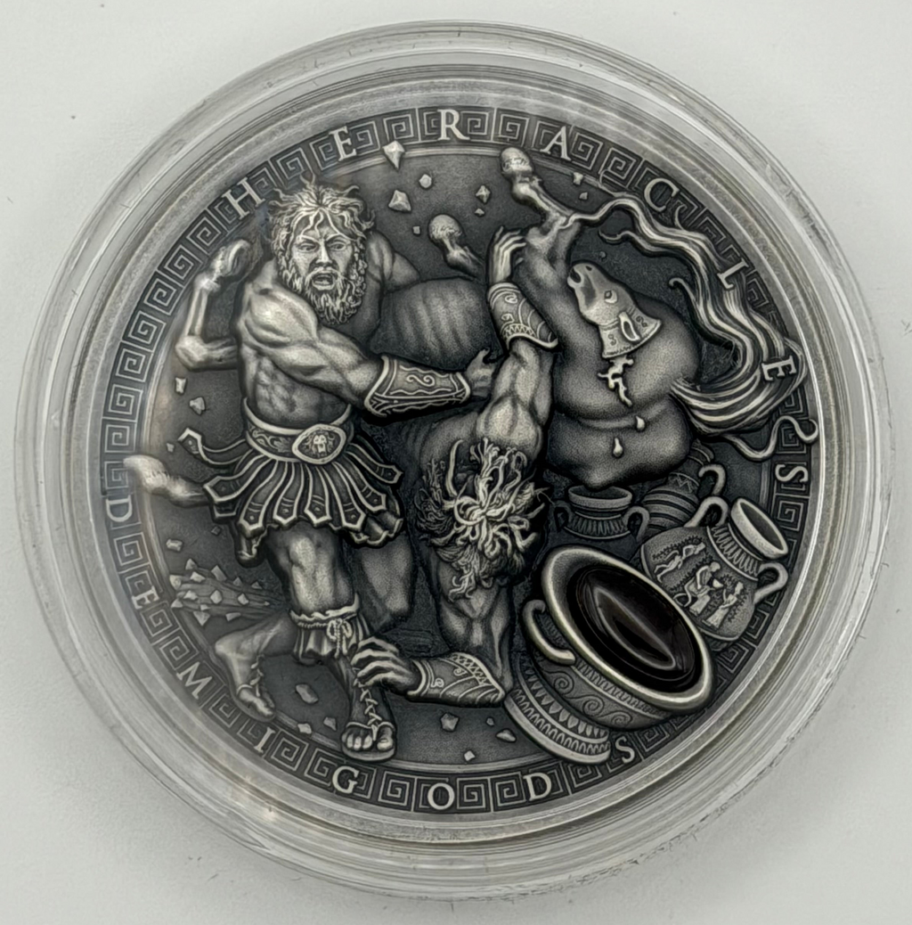 2021 Niue 2 oz Silver Heracles