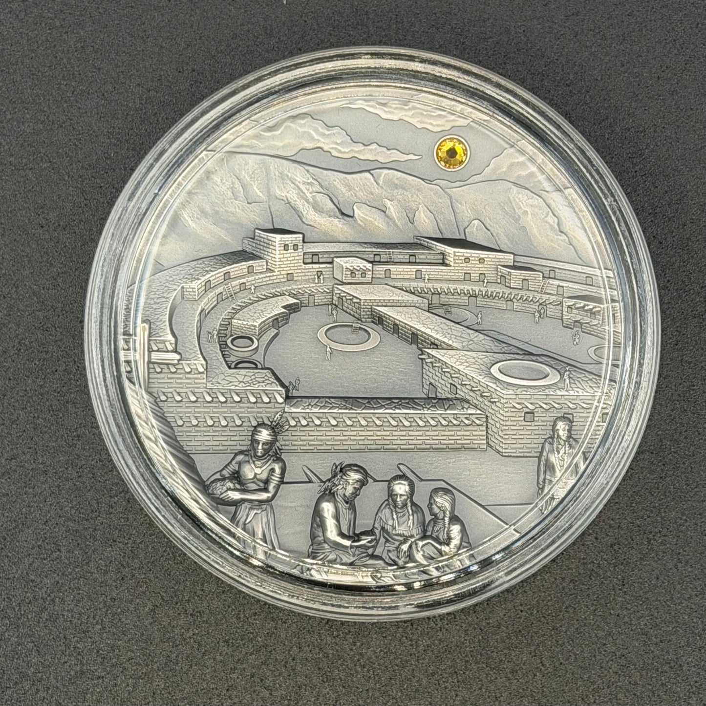 2022 Palau 2 oz Silver Sun Dagger