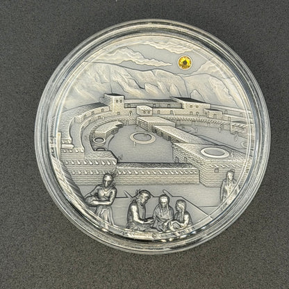 2022 Palau 2 oz Silver Sun Dagger