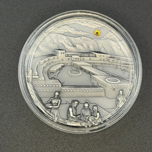 2022 Palau 2 oz Silver Sun Dagger