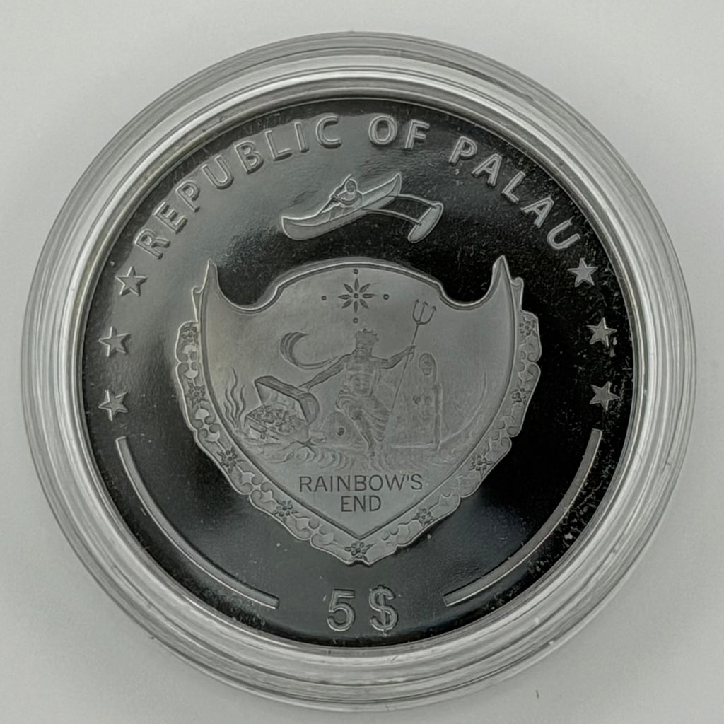 Palau 1 oz Silver Ying and Yang