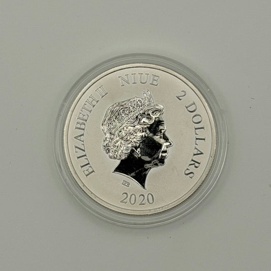 2020 Niue 1 oz Silver Celestial Animals: The Red Phoenix
