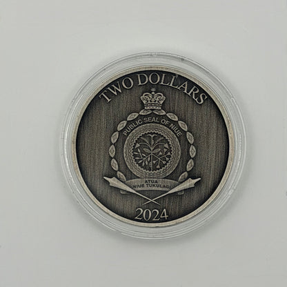 2024 Niue 1 oz Silver Heroes of Greek Mythology: Perseus