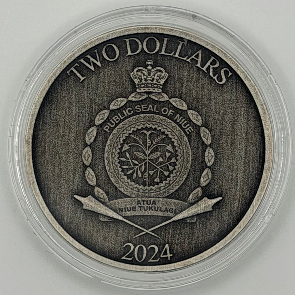 2024 Niue 1 oz Silver Heroes of Greek Mythology: Perseus