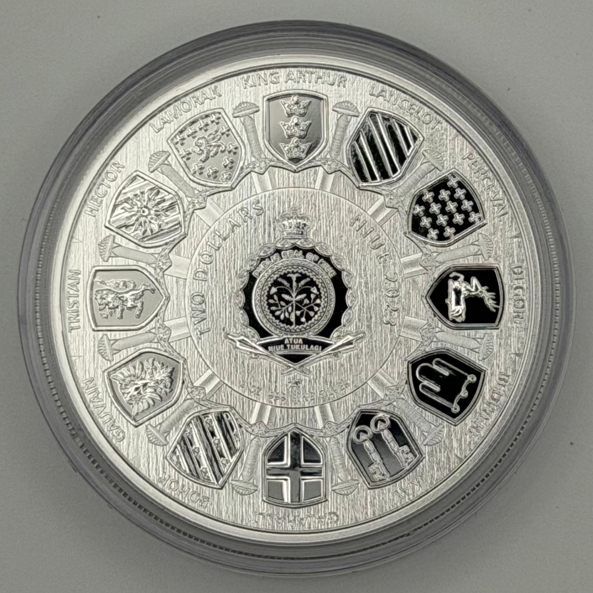 2023 Niue 1 oz Silver Camelot: Arthur Pendragon Coin