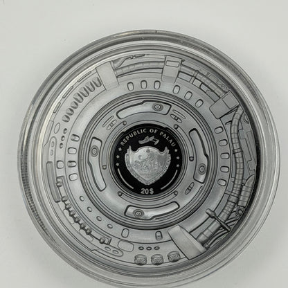 2023 Palau 3 oz Silver Cyborg Revolution: Dog
