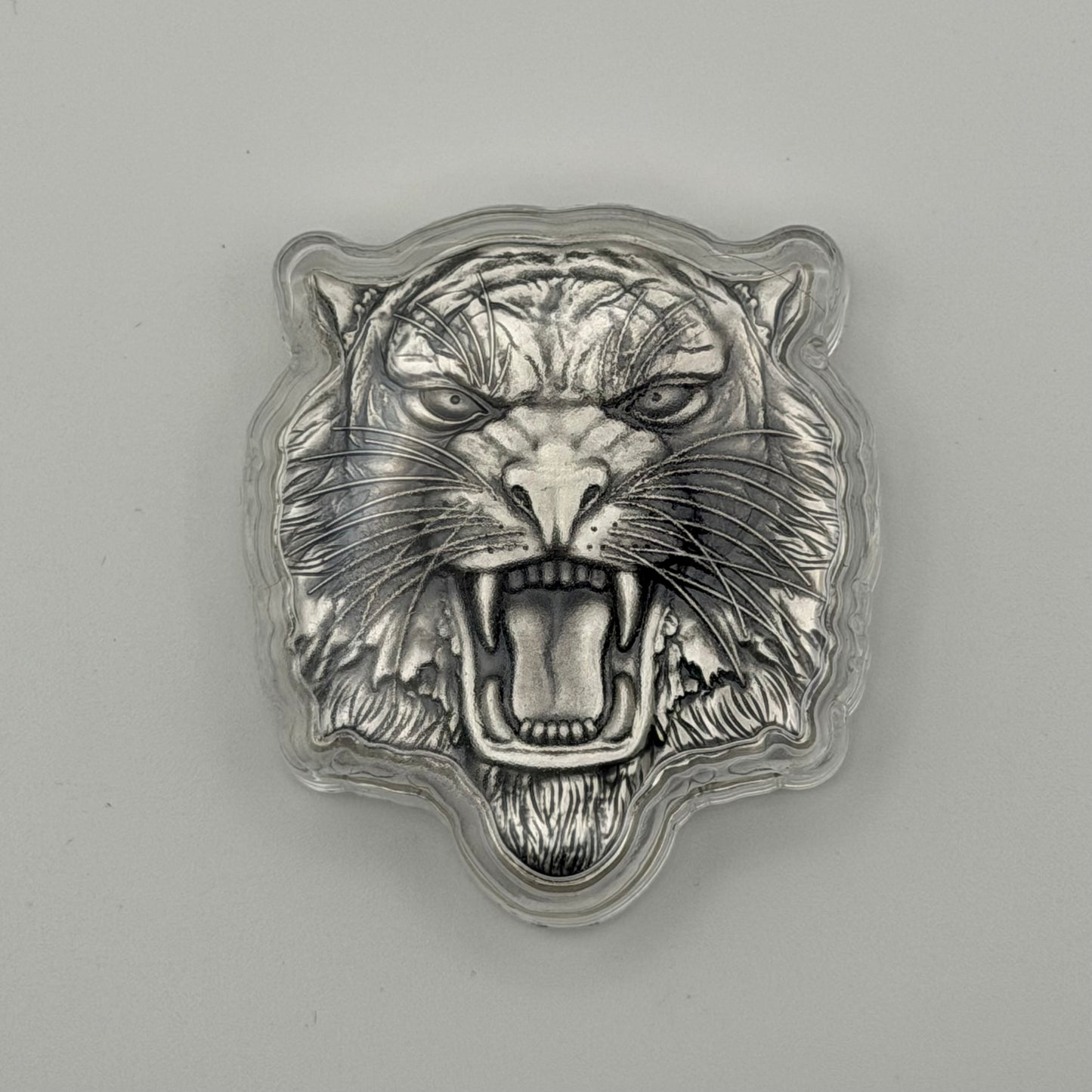 2022 Niue 2 oz Silver Fierce Nature: Tiger Coin