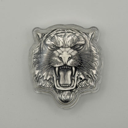 2022 Niue 2 oz Silver Fierce Nature: Tiger Coin