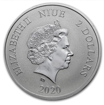 2020 Niue 1 oz Silver Celestial Animals: The Red Phoenix