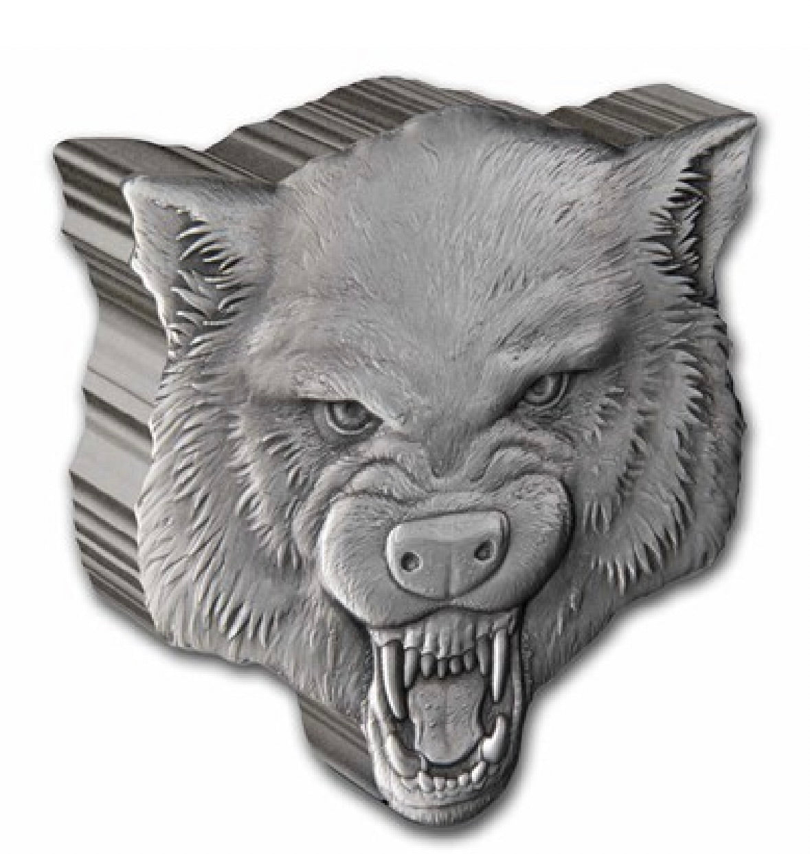 2023 Niue 2 oz Silver Fierce Nature: Wolf Coin