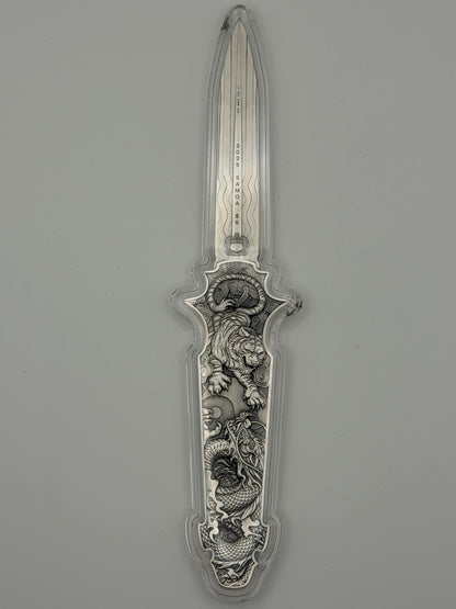 Spectres 2 oz Silver Dragon Tiger Blade