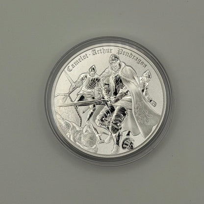 2023 Niue 1 oz Silver Camelot: Arthur Pendragon Coin