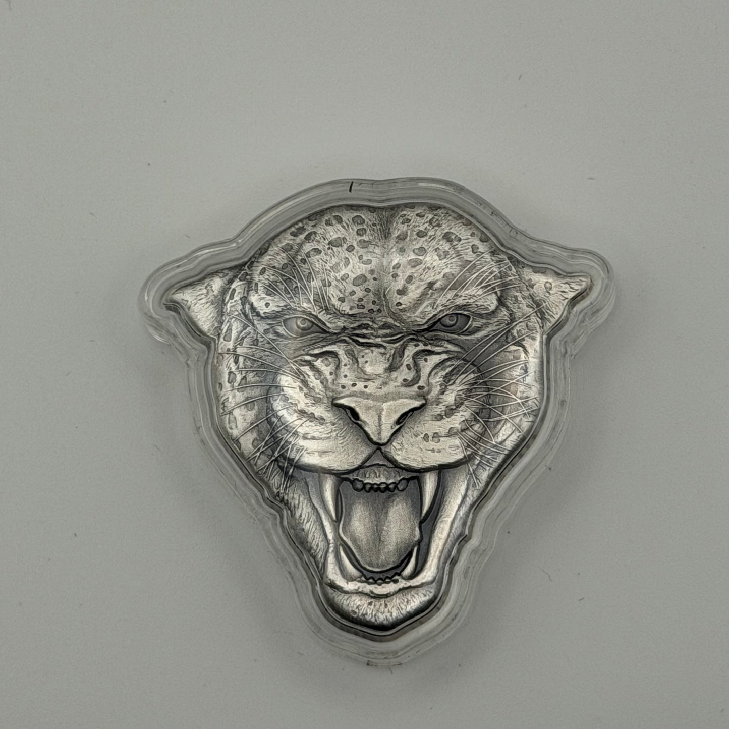 2023 Niue 2 oz Silver Fierce Nature: Leopard Coin