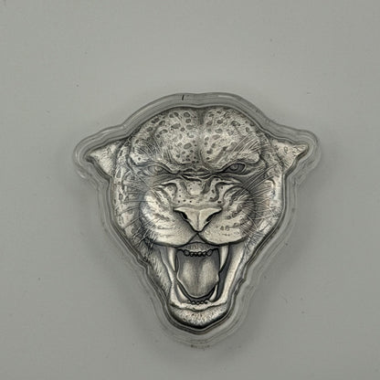 2023 Niue 2 oz Silver Fierce Nature: Leopard Coin