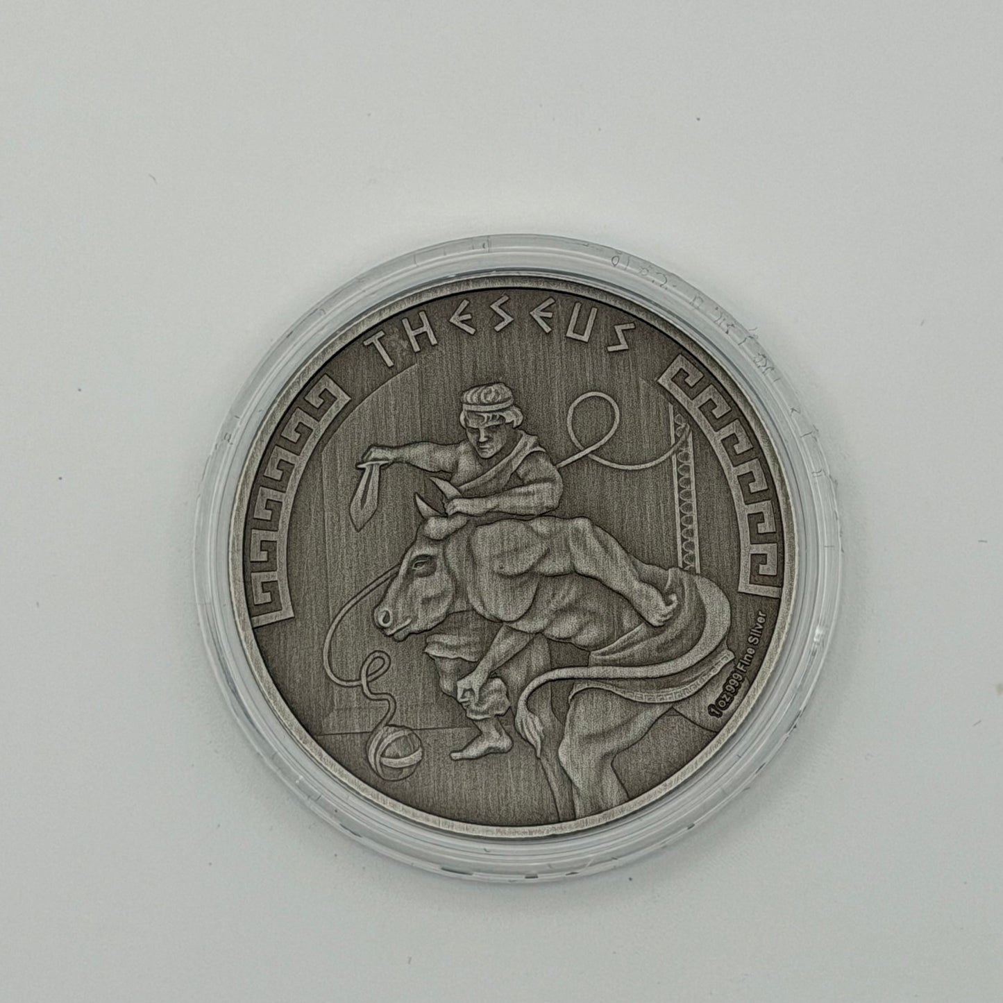 2024 Niue 1 oz Silver Heroes of Greek Mythology: Theseus