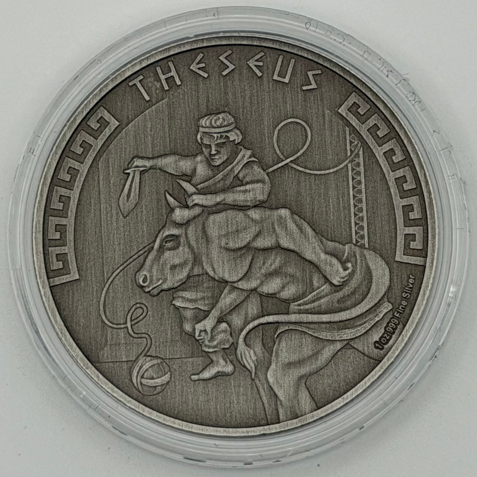 2024 Niue 1 oz Silver Heroes of Greek Mythology: Theseus