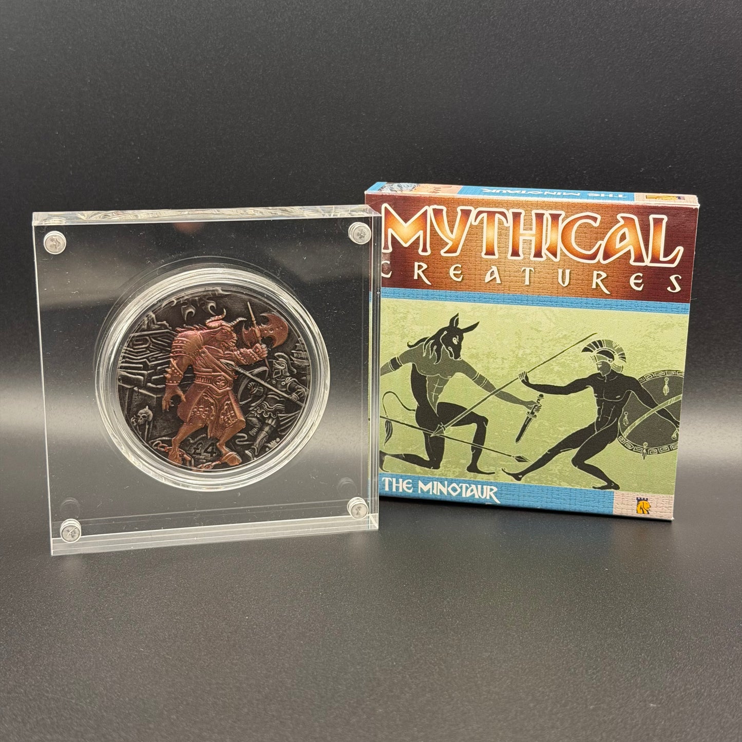 2018 BIOT 2 oz Silver Iridescent Minotaur