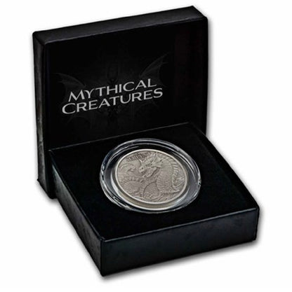 2024 Niue 1 oz Silver Mythical Creatures: Sea Serpent