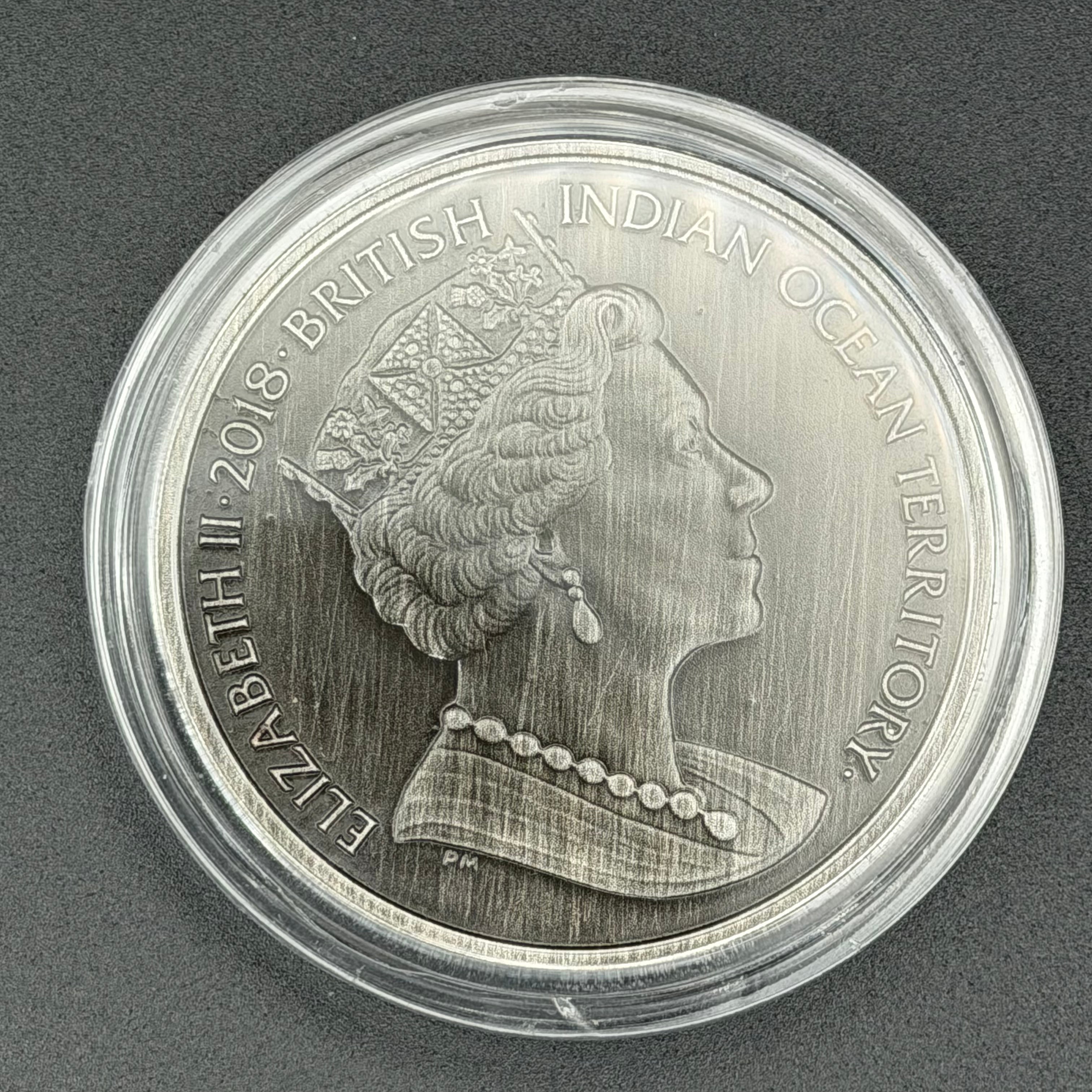 2018 BIOT 2 oz Silver Iridescent Minotaur