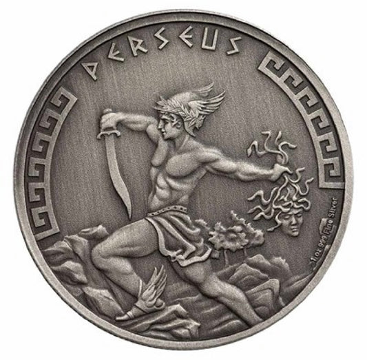 2024 Niue 1 oz Silver Heroes of Greek Mythology: Perseus